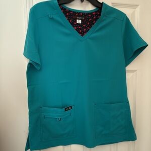 Koi Women's Teal Top